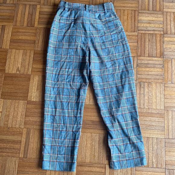 Wilfred tie front plaid pants - Picture 4 of 5